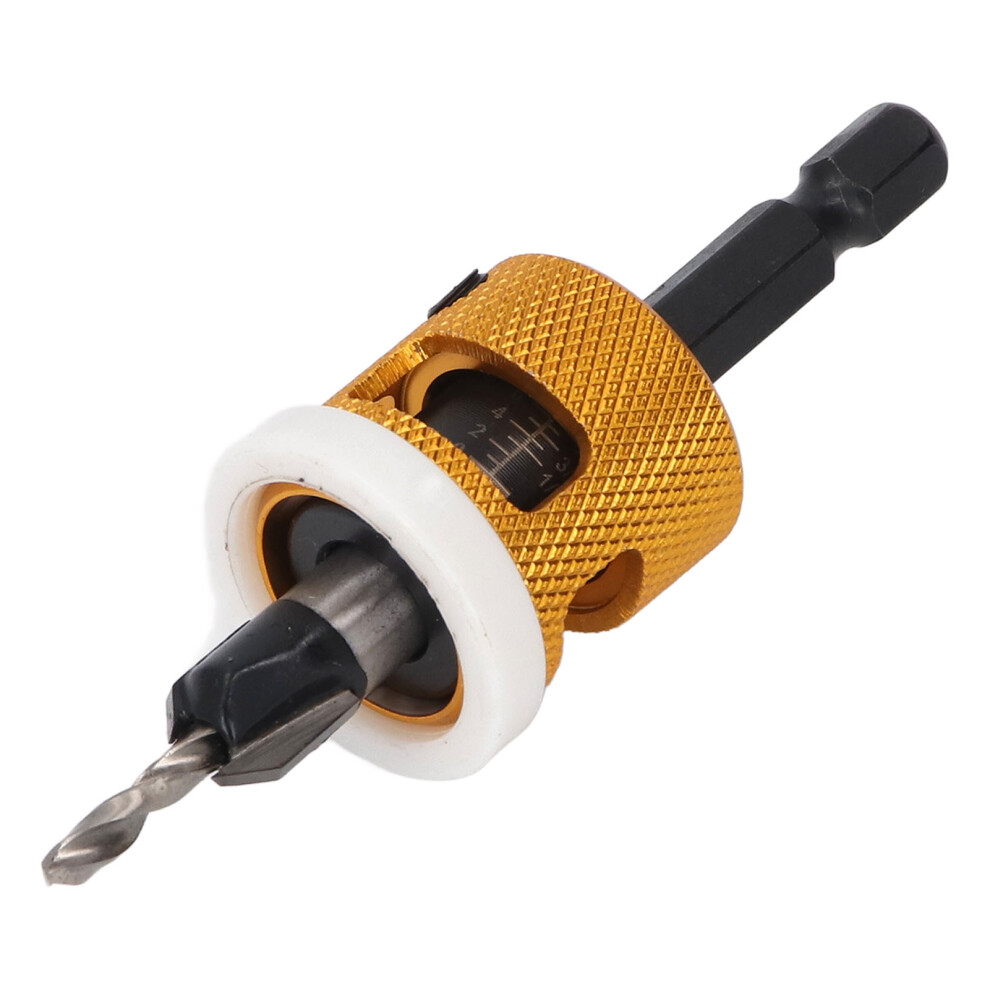 Countersink Drill Bit Set Hex Shank Aluminium Alloy Counter Sinker Drill Bit Set For Woodworking 8291296722451