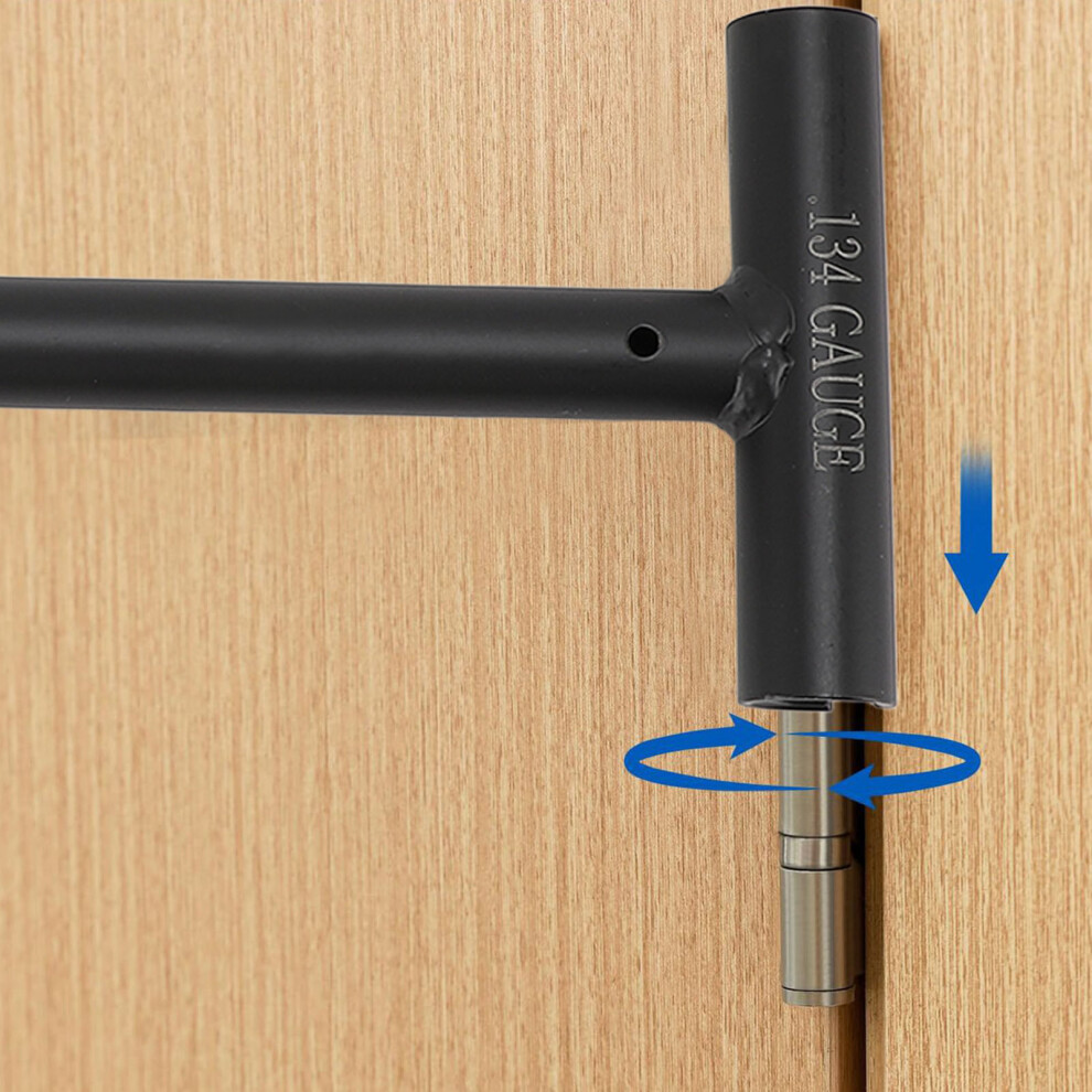 Door Hinge Adjustment Tool Steel Hinges Gap Adjusting Wrench Repair Spanner For Various Doors 9441296723289
