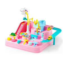 (Princesse) Train de course, voiture, jouet, piste de train, jouets pour enfants, voitures de course Montessori,