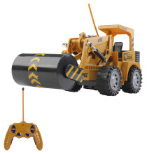 Mini bulldozer télécommandé (D)RC, échelle 1:24, véhicule d'ingénierie en plastique, camion-benne, grue, excavatrice,