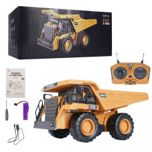 (Dumper) Pelle télécommandée 1:20 2,4 g, véhicule d'ingénierie télécommandé, jouet multifonction pour garçons