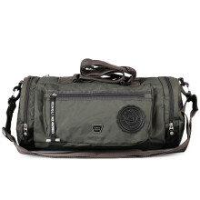 (Gris) Ruil Sacs de voyage d'extérieur pour hommes Sac en tissu Oxford pliable Protégez les sacs de loisirs portables