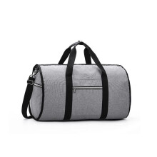 (Gris) Valise imperméable de marque pour hommes, sac à vêtements, sac à bandoulière de voyage d'affaires, sac