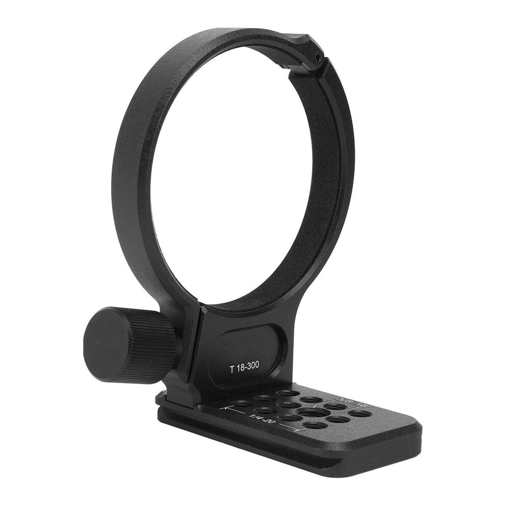 Lens Collar For 18-300Mm F3.5-6.3 Lens Tripod Mount Ring Built In Quick Release Plate Aluminum Alloy 3271296730392