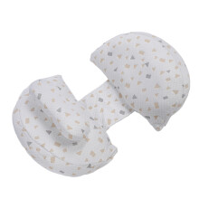Pregnancy Pillow U Shape Side Sleeping Maternity Support Pillow Multifunctional Washable Belly Support Cushion for Pregnant Women Grey