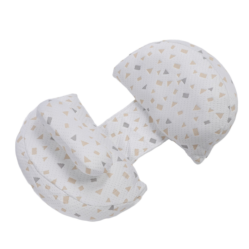Pregnancy Pillow U Shape Side Sleeping Maternity Support Pillow Multifunctional Washable Belly Support Cushion for Pregnant Women Grey