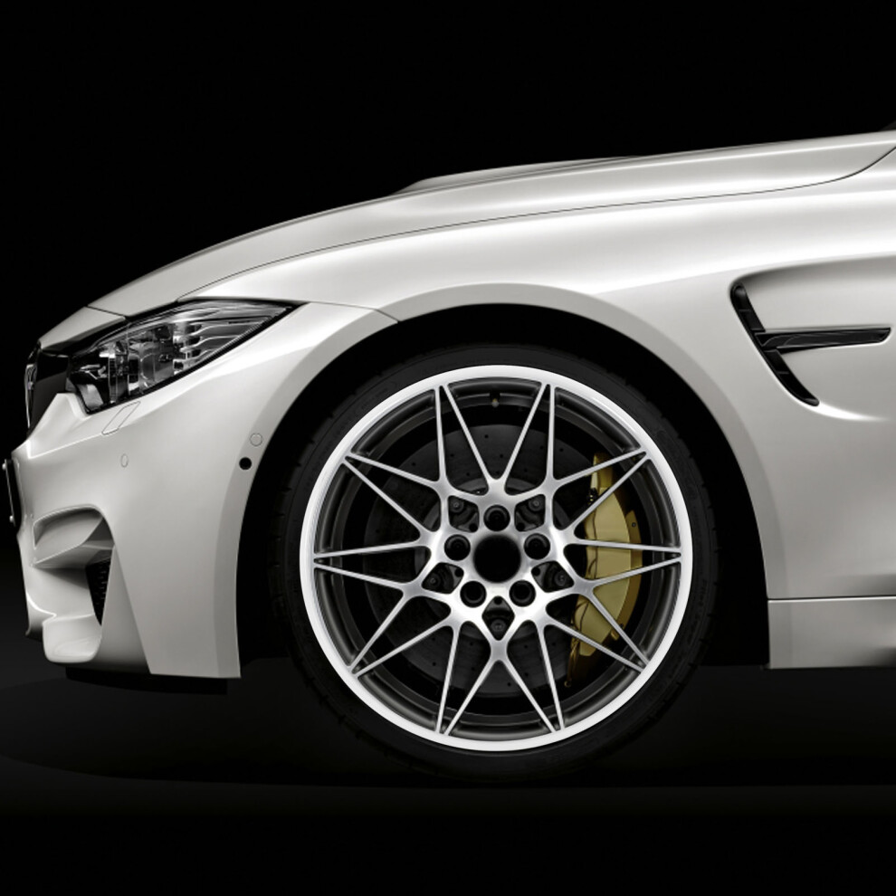 4Pcs 19 Inch Wheel Rim Protector Ring ABS Anti Scratch Stylish Look Self Adhesive Wheel Rim Trim Ring for Cars White-image-OPC-PH9GFRB-NEW