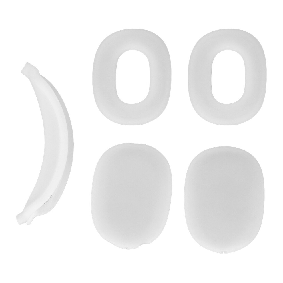Hard Shell Headphone Case With Silicone Ear Cups Cover Ear Pad Case Cover Headband Cover Eva Headset Travel Bag Support Auto Wake Sleep Fun 9441296741030