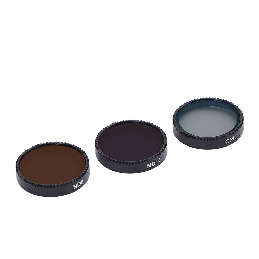 3Pcs Drone Filters Set Aluminum Alloy Frame Optical Glass Hd Coated Anti Scratch Cpl Nd16 Nd8 Filters For Neo Drone 4231296742022