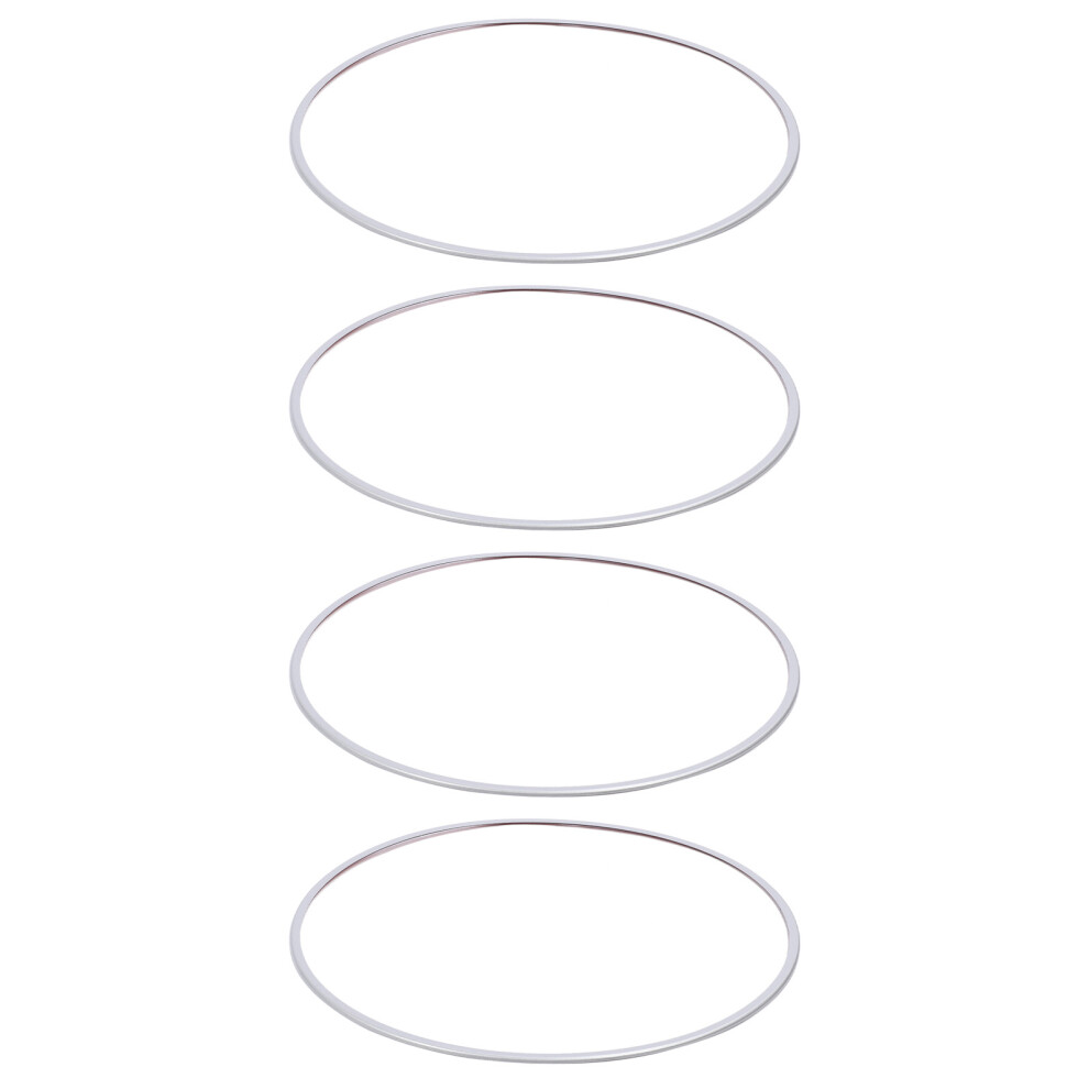 4pcs 21 Inch Wheel Rim Protectors Self Adhesive Aluminium Alloy Scratch Proof Wheel Rim Guard Silver-image-OPC-PH9GGCK-NEW