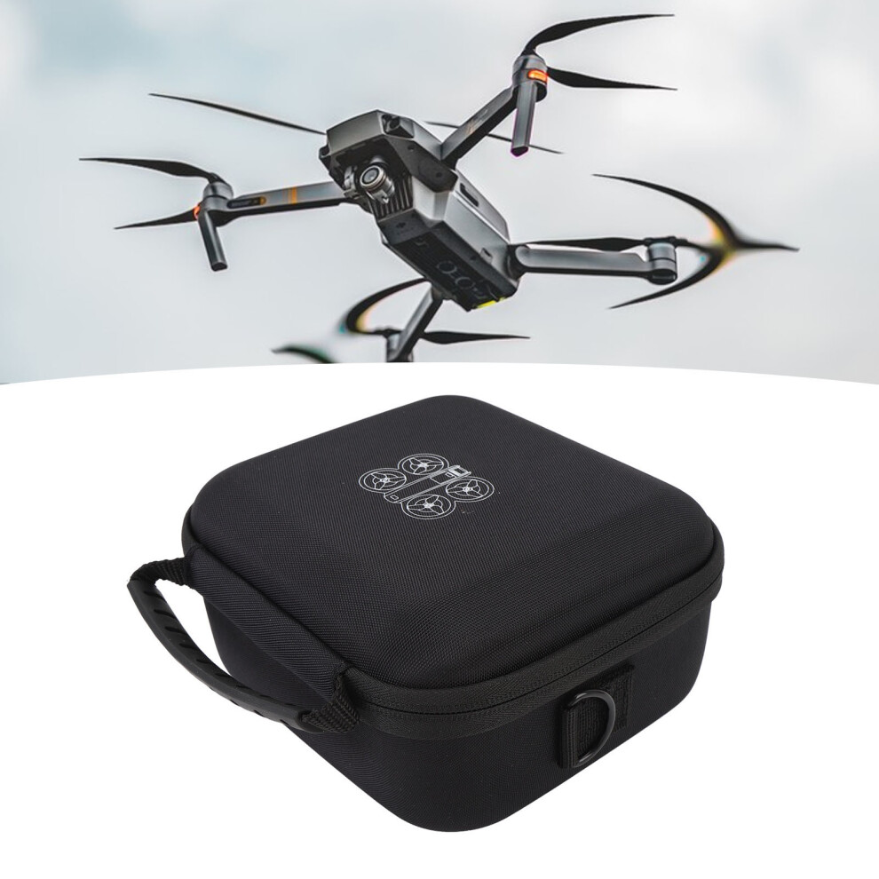 Drone Carrying Case Portable Pu Hard Shell Protective Drone Storage Bag For Travel Black 5021296744022