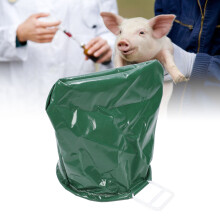 Animal Head Control Bag Thickened Swine Head Holder Bag Livestock Farm Equipment Catcher Bag for Catching Injection S 37.5cm / 14.8in Diame