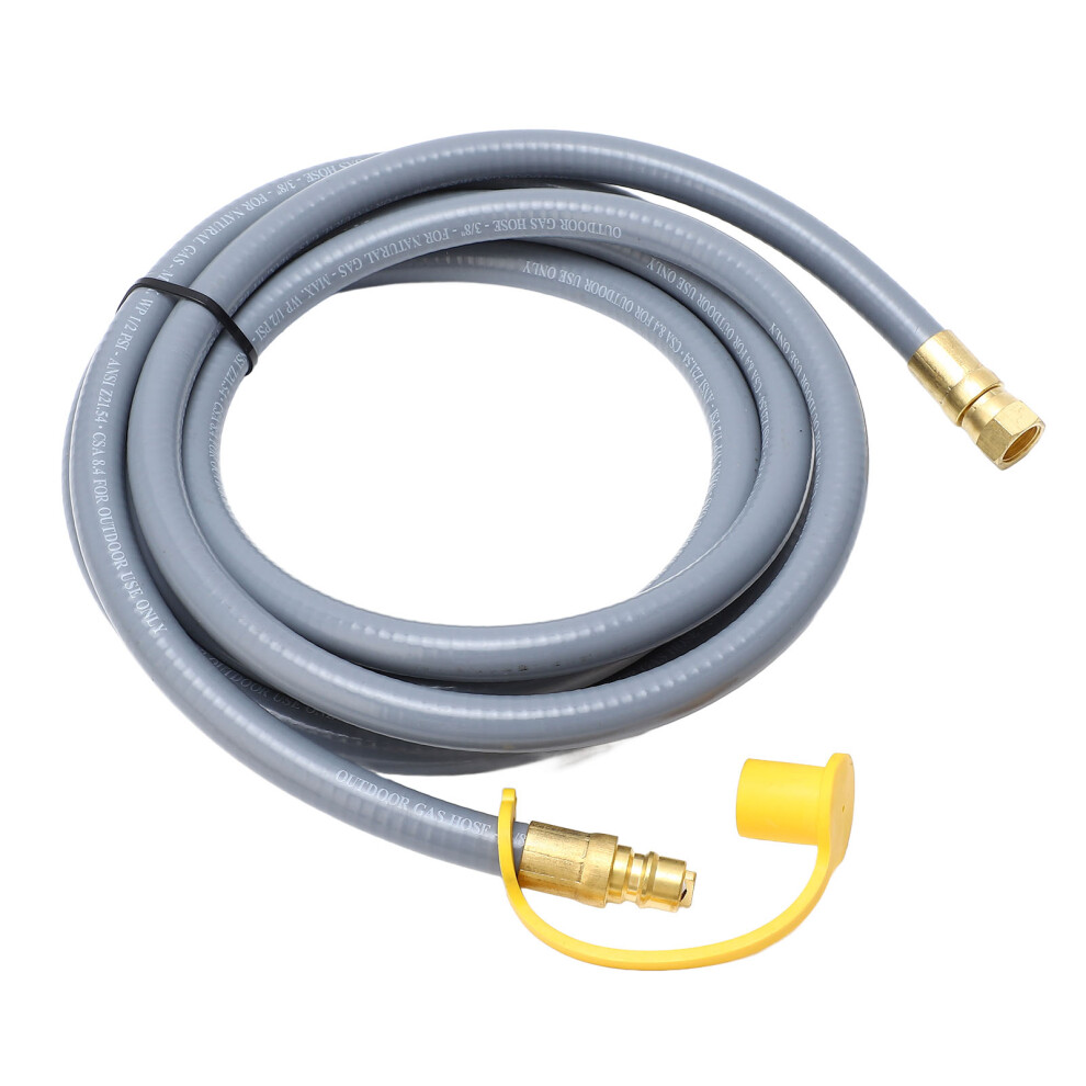 3.66M 3/8In Rv Gasoline Extension Hose Fittings Quick Connect Gasoline Tank Gas Line Hose With Male Connector For Rv 6901296746822