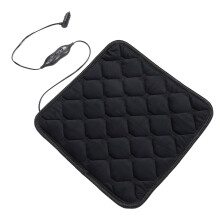 Graphene Heating Pad 12V Heated Seat Cushion 2 Levels Adjustment 3 Second Quick Heating Up to 65C 17.3x17.3in