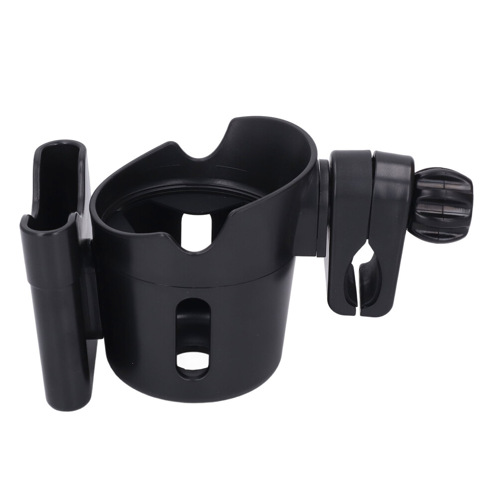 Walker Cup Holder 360 Degree Rotation Drink Holder Cup Holder with Phone Holder for Strollers Walkers