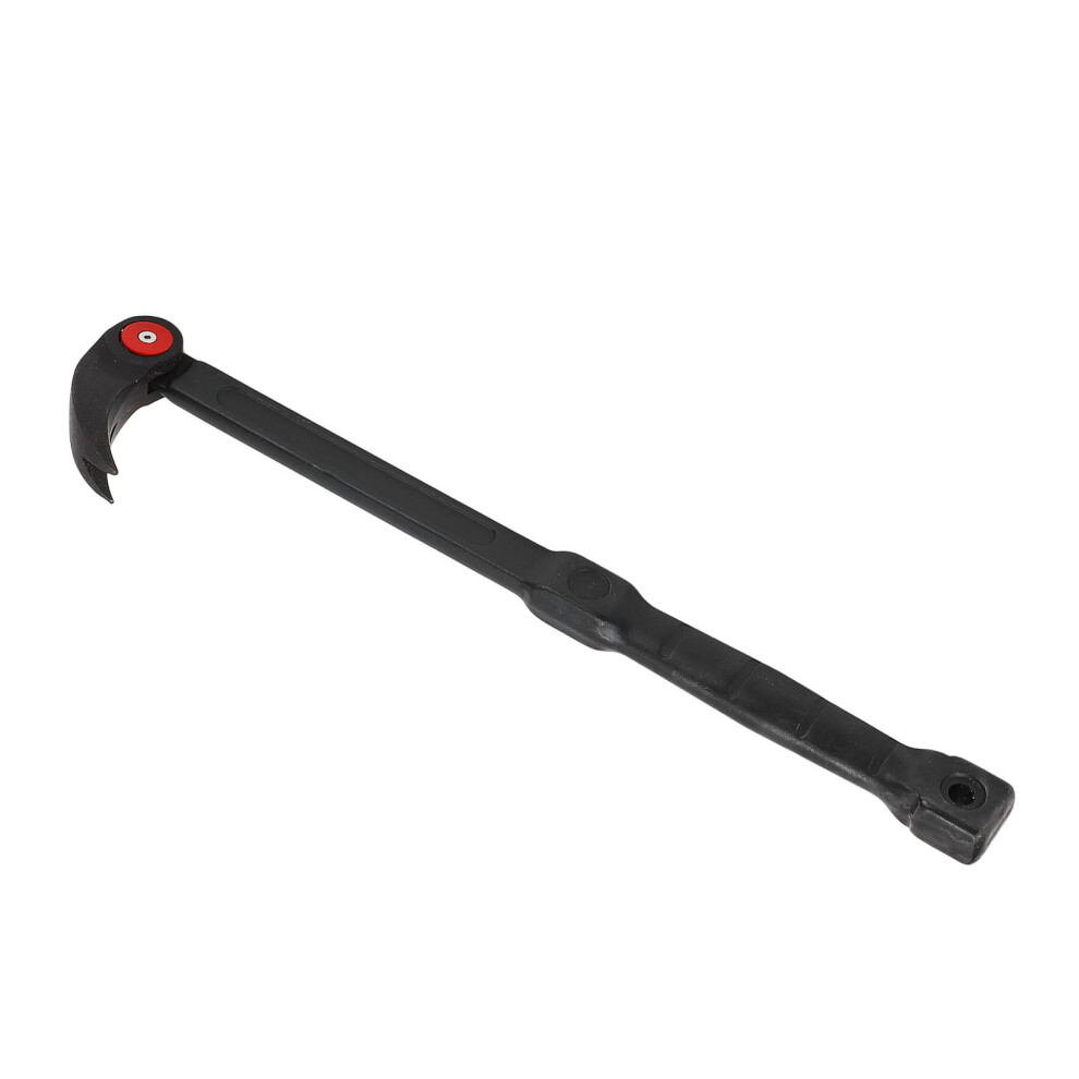 14In Rolling Head Pry Bar Cr V Steel Multifunctional Ratchet Tire Wrecking Bar For Automotive Repair Maintenance 8741296756449
