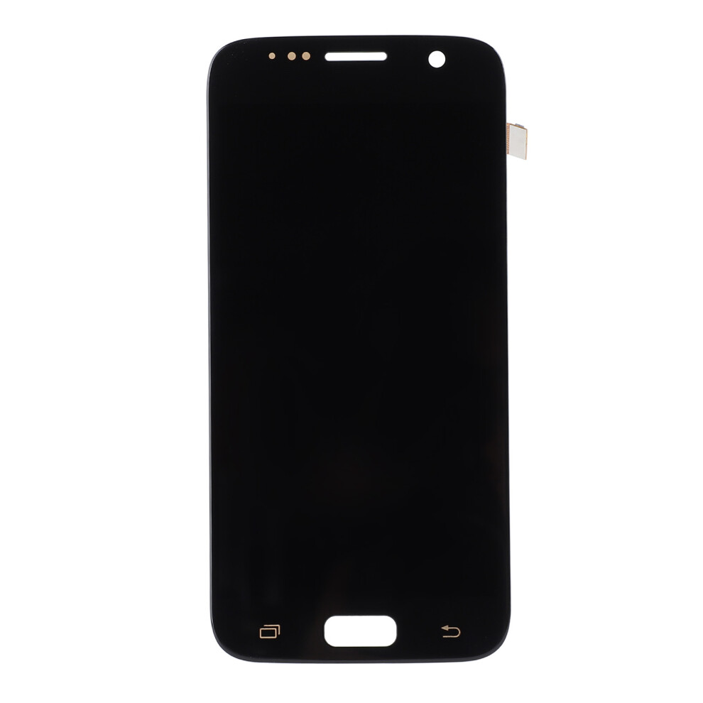 Mobile Screen Display Tft Phone Touch Screen Assembly With Frame Repair Tool Kit For S7 Black 7901296757759
