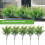 10pcs Artificial Boston Fern Plastic Hanging Greenery Home Decor 4