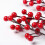 20pcs Bouquet Artificial Berry Branch Red Berry,artificial Red Berries 5