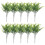 10pcs Artificial Boston Fern Plastic Hanging Greenery Home Decor 2