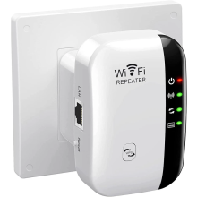 WiFi Extender, WiFi Signal Booster Up to 3000sq.ft and 30 Devices, WiFi Range Ex