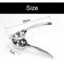 Manual Lemon Squeezer Heavy Duty Stainless Steel Press Hand Lime Citrus Juicer