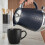 Morphy Richards Morphy Richards Cassini 1.7L Kettle in Outer Space Blue & Silver 4
