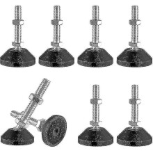 8 Pieces Leveling Feet 50*m8, Adjustable Furniture Feet, Stainless Steel Furniture Legs with Artific