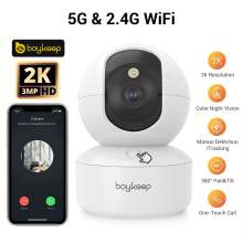 3MP 5G/2.4GHz WiFi Indoor Home Security IP Smart Baby Monitor Camera