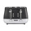 Morphy Richards Morphy Richards Cassini Toaster in Moonless Night Black & Silver 1