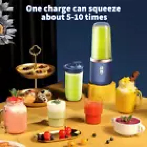 400ml Electric Juice Maker Portable Blender Smoothie Mini Juicer 2