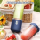 400ml Electric Juice Maker Portable Blender Smoothie Mini Juicer 5