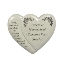Someone Special Graveside Memorial Heart Plaque Garden Ornament Keepsake