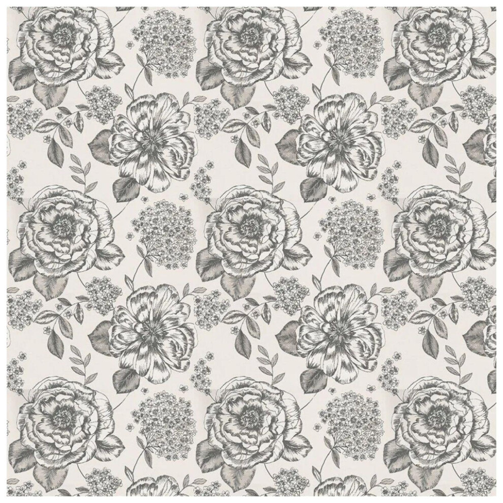 Prestigious Textiles Botanical Wallpaper Cream Neutral Spongeable Strippable 5050599207323