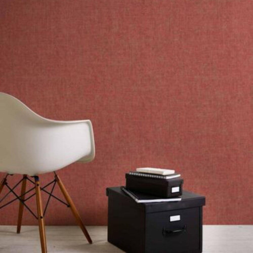 AS Creation AS Creation Red and Silver Metallic Scrubbable Paste The Wall Wallpaper 2