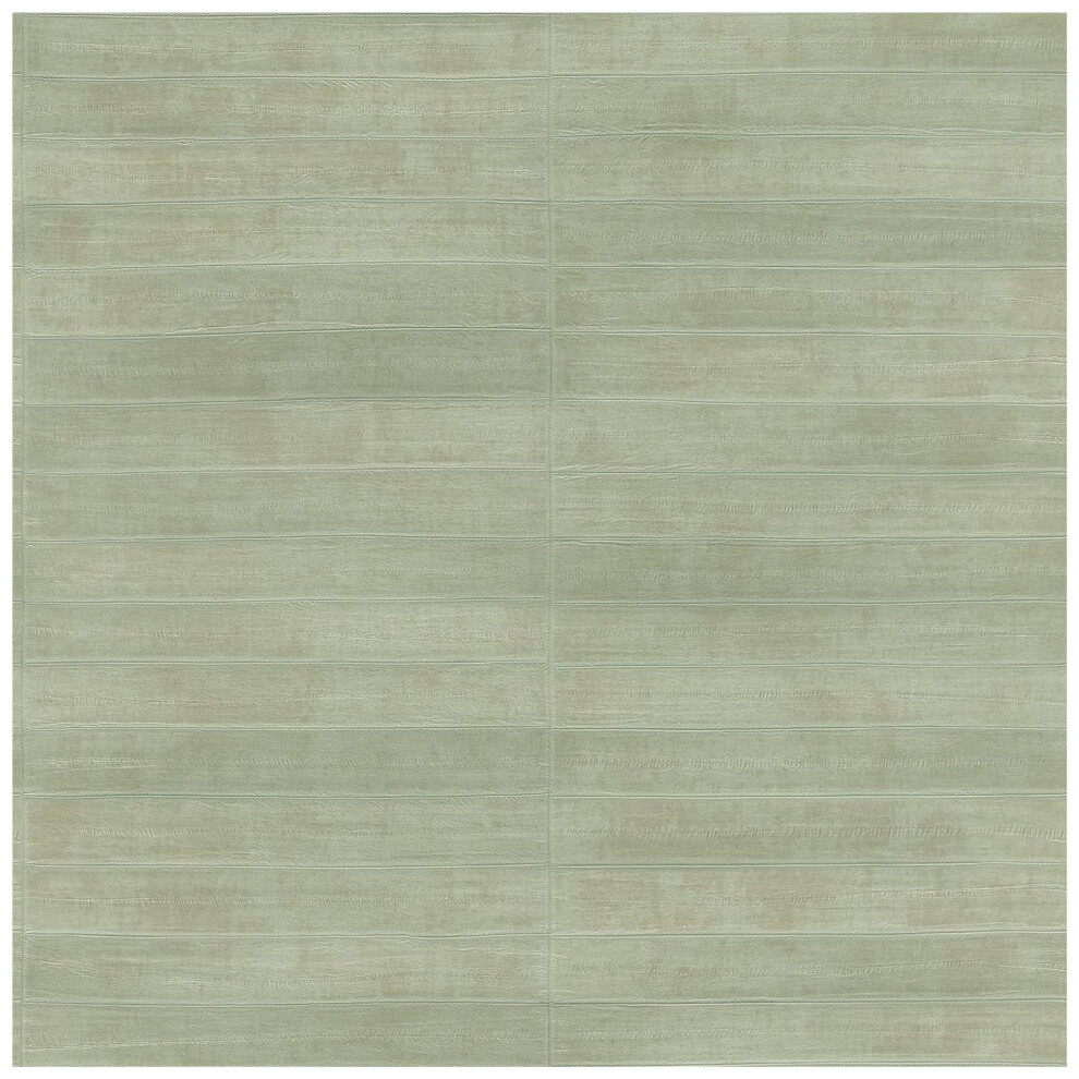 Rasch Sage Green Grasscloth Textured Washable Non Woven Paste The Wall Wallpaper 4000441418484