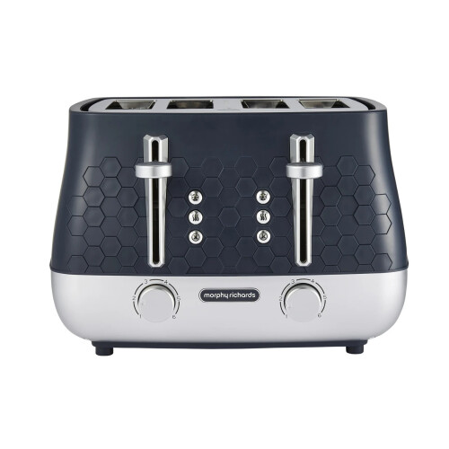 Morphy Richards Morphy Richards Cassini Toaster in Outer Space Blue & Silver