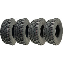 25x10.00-12 &amp; 25x8.00-12 Neumáticos ATV 6ply WP08 OBOR Beast Road Legal (Juego de 2&amp;2)