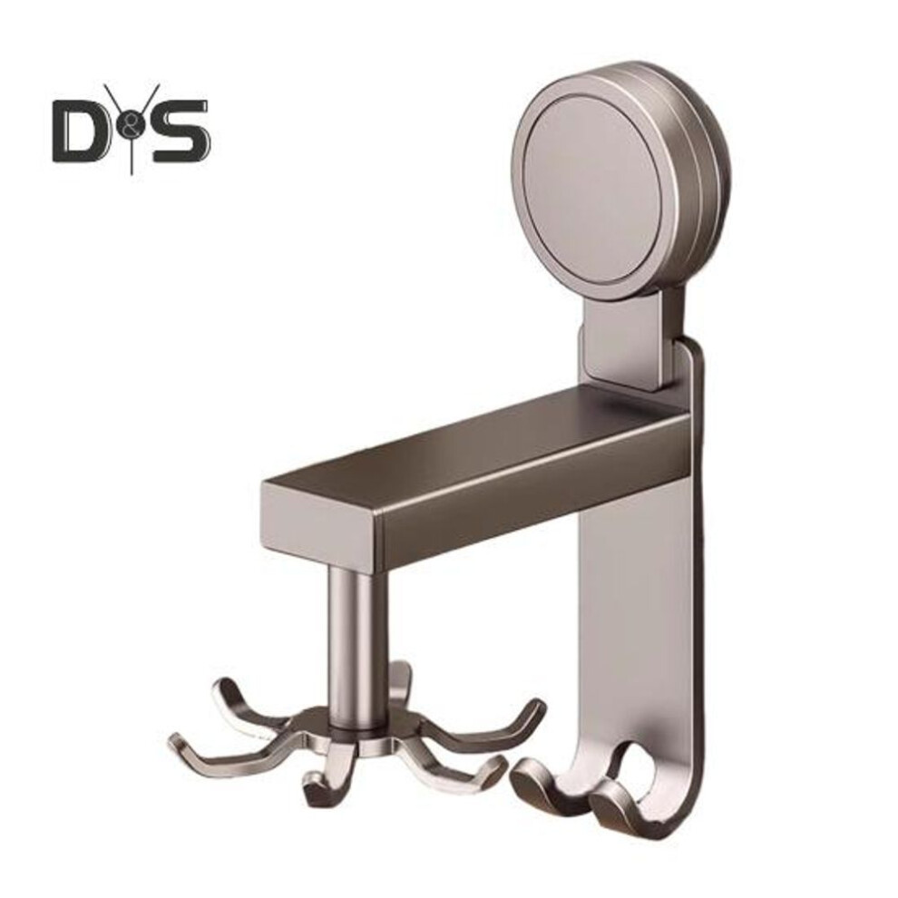 (as the picture, A) Cookware Hanger with Rotatable Hooks Wall-Mounted Kitchen Organizer Strong Load-bearing Easy to Install Utensil Holder Kitchen Rack