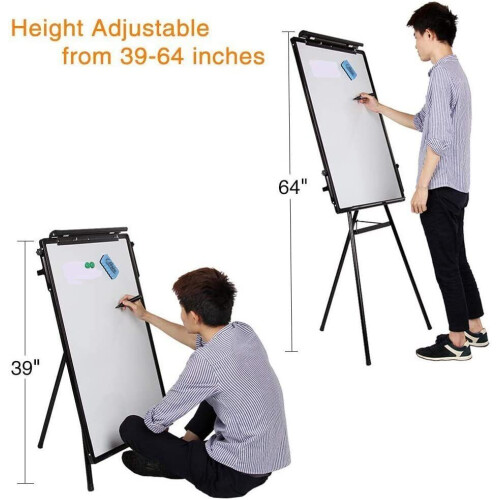 Tripod Whiteboard Magnetic Standing Flip chart Easel 1