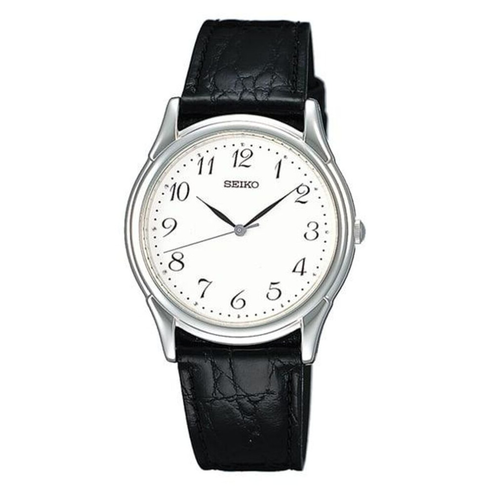 Seiko Men's Sbtb005 (spirit Spirit Standard Men's Type) Round Watch Black Stainless Analog