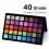 GLAZZI 40 color eye shadow disk 2
