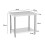2 Tier Commercial Stainless Steel Kitchen Prep and Work Table Catering Table 90cm 5