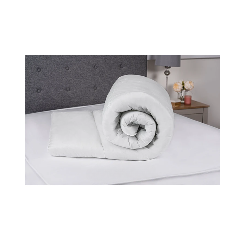 Sleepynights (7.5 Tog, Super-King) Corovin Duvet Quilt Summer Season Non Allergenic Hollowfibre Tog 4.5 / 7.5 White