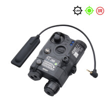 (BK Green Laser IR) Tactical Airsoft UHP AN PEQ-15 LA5C Rot Grün Blau + IR Version Anzeige Waffe Scout LED Licht