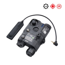 (BK Red Laser IR) Tactical Airsoft UHP AN PEQ-15 LA5C Rot Grün Blau + IR Versionsanzeige Waffen-Scout-LED-Licht