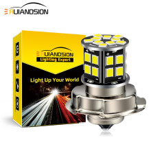 (P26S)1pc AC 10-80V P26S LED Motorrad Scheinwerfer Birne 12V 24V 36V 48V 600LM 6500K Moto Licht 30smd 2835 Roller