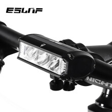 ESLNF Fahrradlicht vorne 1200 Lumen Fahrradlicht 2000 mAh wasserdichte Taschenlampe USB-Aufladung MTB Rennradlampe