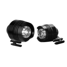 (1 Paar Schwarz) Scheinwerfer für Crocs LED-Licht für Crocs IPX5 Wasserdichte Schuhe Lichter für Outdoor Camping