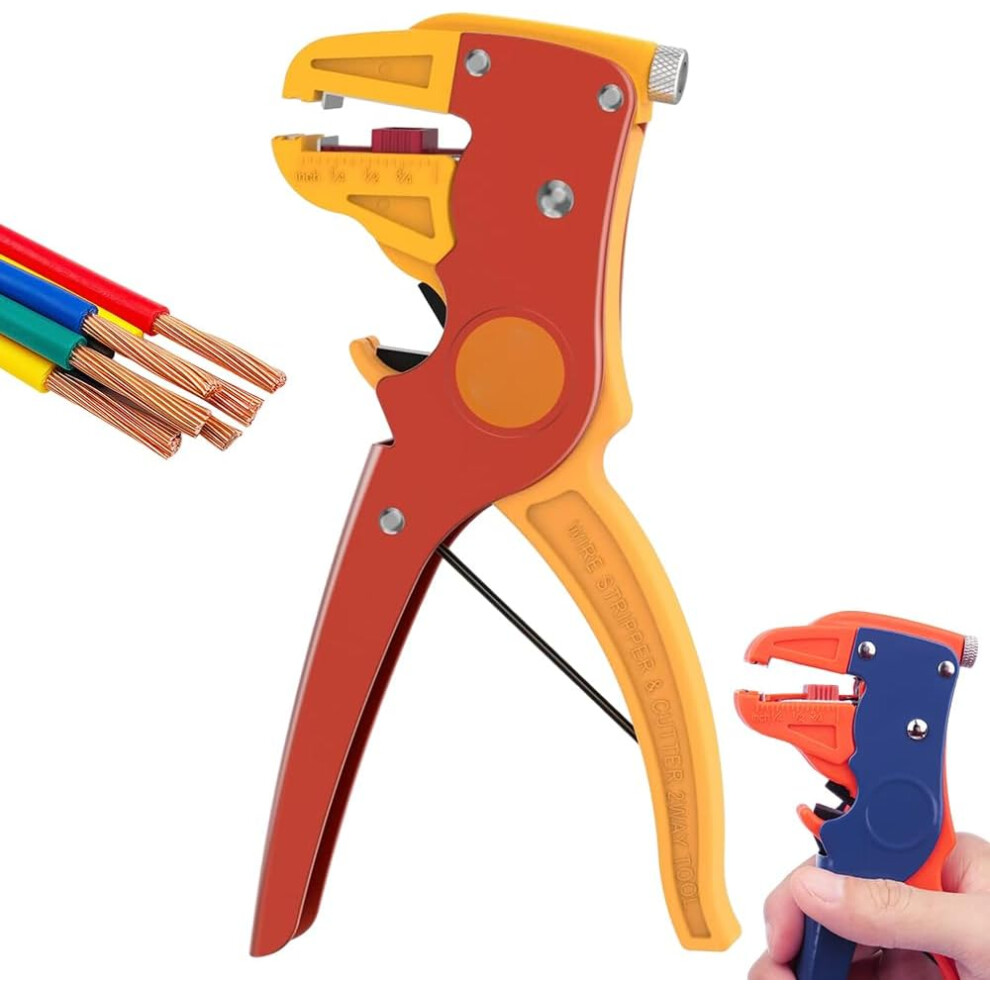 (#3) Automatic Wire Stripper and Cutter, 2 in 1 Adjustable Multi-function Pliers for Cable Repair-image-OPC-PH9HH8Z-NEW